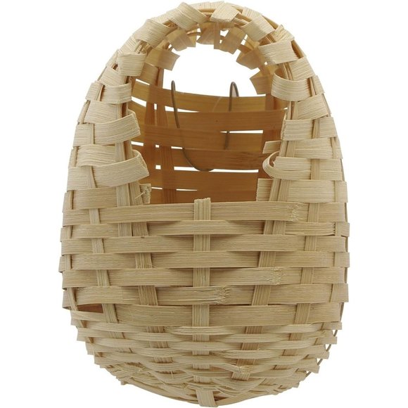 NEW Large Bird Finch Bamboo Nesting Nests 6 pieces - Picture 1 of 3